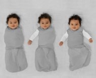 INGENUITY bērnu autini SWADDLEME Happy Elephant, 3 - 6 m., WHITE, 17388