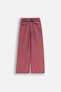 COCCODRILLO bikses JEANS COLLECTION GIRL, sarkans, ZC5123107JCG-017-164, 164 cm