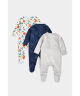 MOTHERCARE zīdaiņu kombinezons, 3 gab., CB347