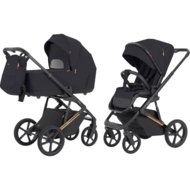 CARRELLO universāls ratiņi SIGMA 2IN1, Iridium black, CRL-6523