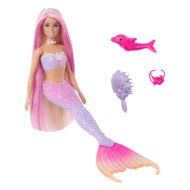BARBIE Dreamtopia Malibu nāriņa ar krāsu maiņu, HRP97