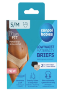 CANPOL BABIES zema jostasvieta biksītes grūtniecēm MUM FIT, S/M izmērs, 2 gab., 78/018