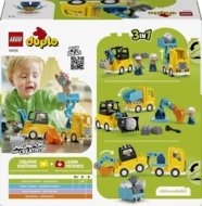 10475 LEGO® DUPLO® Town “Trīs vienā” Celtnieku transportlīdzekļi