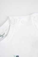 COCCODRILLO t-krekls ar īsam piedurknēm, balti, izmērs