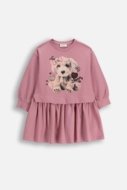 COCCODRILLO kleita CRAFT PUNK GIRL KIDS, rozā, ZC5129101CGK-033-104, 104 cm
