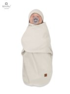 MIMINU ietinamais audums LEO, Strip, TOG 0,5-1, Beige