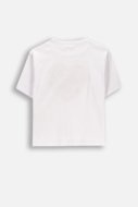 COCCODRILLO t-krekls ar īsam piedurknēm, balti, WC6143206RGJ-001-140, 140 cm