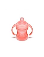 MUNCHKIN mācību pudele ar rokturiem un mīkstu izsmidzinātāju, Gentle Transition, zils, 90460, 118 ml