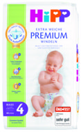 HiPP autiņbiksītes PREMIUM, 4 izmērs, 10-14 kg., 48 gab., DA92052