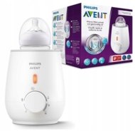 PHILIPS AVENT ātrais elektriskais pudeļu un zīdaiņu pārtikas sildītājs, SCF355/07