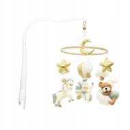 NENO gultiņas karuselis ar stiprinājumu GINO, NEN-BAB-ZB006