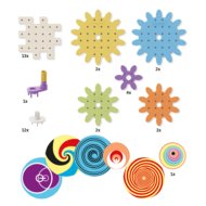 QUERCETTI komplekts Play Eco Kaleido Gears, 82341