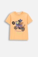 COCCODRILLO t-krekls ar īsam piedurknēm, oranži, WC6143202HBK-005-116, 116 izmērs