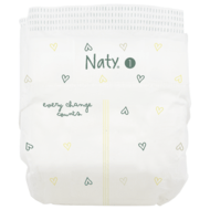 NATY autiņbiksītes BioEmbrace, 1 izmērs, 2-5 kg., 25 gab., 8000192