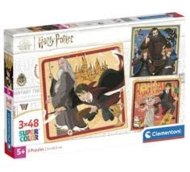 CLEMENTONI puzle Square Harry Potter, 3x48 gab., 25312