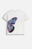 COCCODRILLO t-krekls RAVE GIRL JUNIOR, balts, cm