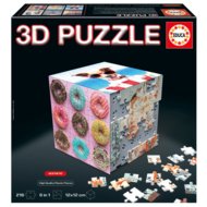 EDUCA 3D puzle Cube Estētika, 216 gab., 20125