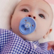 BIBS x Moomin knupīši COLOUR ROUND, 0-6 mēneši, 2 gab., Good night breeze mix