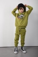 COCCODRILLO bikses SPORTS BOY KIDS, zaļš, cm