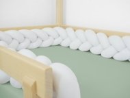 BENLEMI gultas aizsardzība, 450 cm., White, 8193/450-BIL