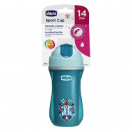 CHICCO ūdens pudele 14m+ 266ml Blue