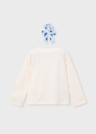 MAYORAL t-krekls ar garām piedurknēm, sky bone, 3.020-17, 98  cm