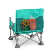 BRIGHT STARTS barošanas krēsls - būsteris POP 'N SIT, TEAL, 17200