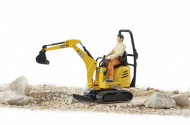 BRUDER 1:16 JCB mikroekskavators 8010 CTS un konstruktors, 62002