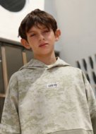 MAYORAL džemperis ar kapuci, lichen, 6.411-56, cm