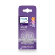 PHILIPS AVENT knupītis NATURAL RESPONSE, 3 gab., SCY960/03