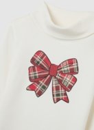 OVS t-krekls ar garām piedurknēm un augsto apkakli, cm, 002498235