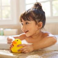 MUNCHKIN vannas rotaļlieta 0+ White Hot Safety Bath Duck 90199P