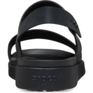 CROCS sandales BROOKLYN BACKSTRAP LOW melni, 212399-001 39,5 izmērs