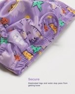 BAMBINO MIO vairākkārt lietojamas peldbiksītes 1-2 gadi., pineapple party, SWPLPIN