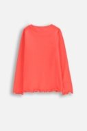 COCCODRILLO krekls ar garām piedurknēm REBEL GIRL KIDS, rozā, WC5143104RGK-025-122, 122 cm