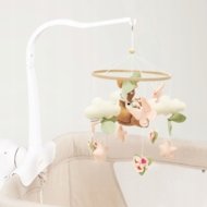 NENO gultiņas karuselis ar stiprinājumu ROSI, NEN-BAB-ZB009