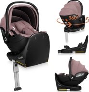 LIONELO autokrēsls ar ISOFIX pamatni MOXIE I-SIZE, Pink mauve, 40-87 cm.