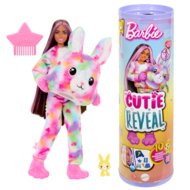 BARBIE Cutie Reveal lelle krāsu sapnis zaķis, HRK38