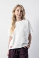 COCCODRILLO t-krekls ACADEMY GIRL JUNIOR, krēmveida, ZC5143203AGJ-003-146, 146 cm
