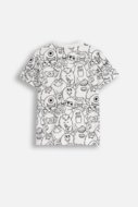 MOKIDA t-krekls MOKIDA COLLECTION BOY, balti, ZM5143206MCB-001-128, 128 cm