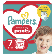 PAMPERS Autiņbiksītes-biksītes 7 izmērs 15kg+, 74 gab, 81748928