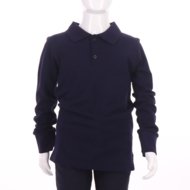 MAMAJUM polo ar garām piedurknēm 10-000006, tumši zils, 158/164 cm