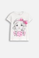 COCCODRILLO t-krekls EVERYDAY GIRL A, balta, ZC5143227VGA-001-104, 104 cm
