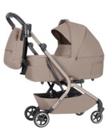 CARRELLO universāls ratiņi MAGIA 2in1, Spice beige, CRL-6555