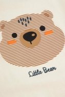 COCCODRILLO t-krekls FOREST FRIENDS BOY NEWBORN, krēmveida, ZC5143104FBN-003-086, 86 cm