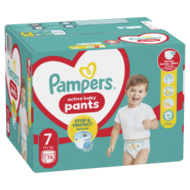 PAMPERS Autiņbiksītes-biksītes 7 izmērs 15kg+, 74 gab, 81748928