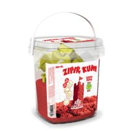 RED CASTLE kinētiskās smiltis, sarkanas 500g, ZKG500-205