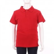 MAMAJUM polo ar īsam piedurknēm, 10-000005, sarkani, 140/146 cm