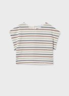 MAYORAL t-krekls bez piedurknēm, bone, 6.022-33, 128  cm