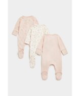 MOTHERCARE zīdaiņu kombinezons 3 gab., FB300